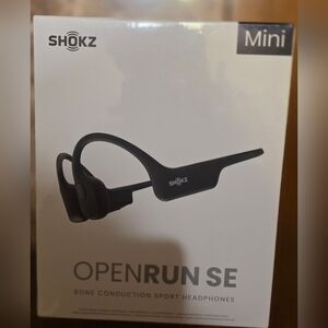 Shokz OpenRun SE Mini On-Ear Headphones - Black